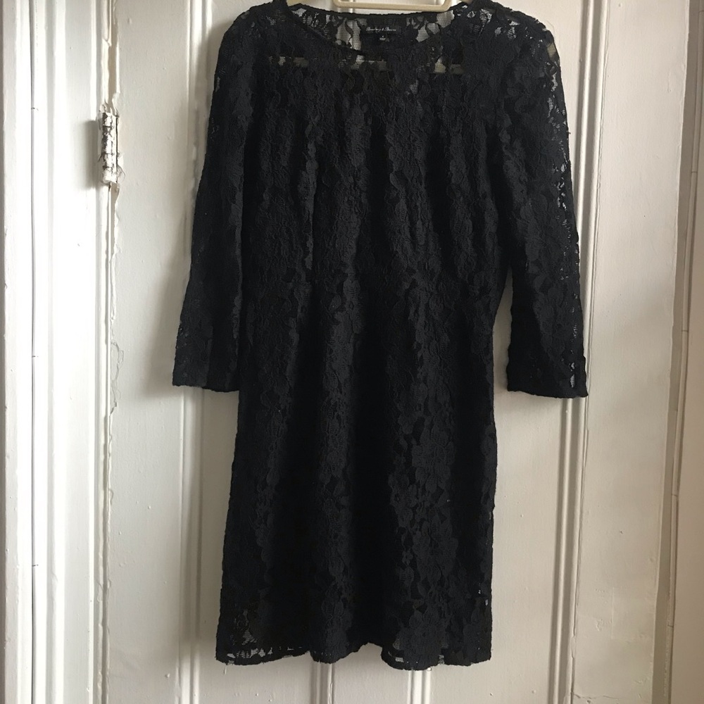 Lace Madewell dress with slip
